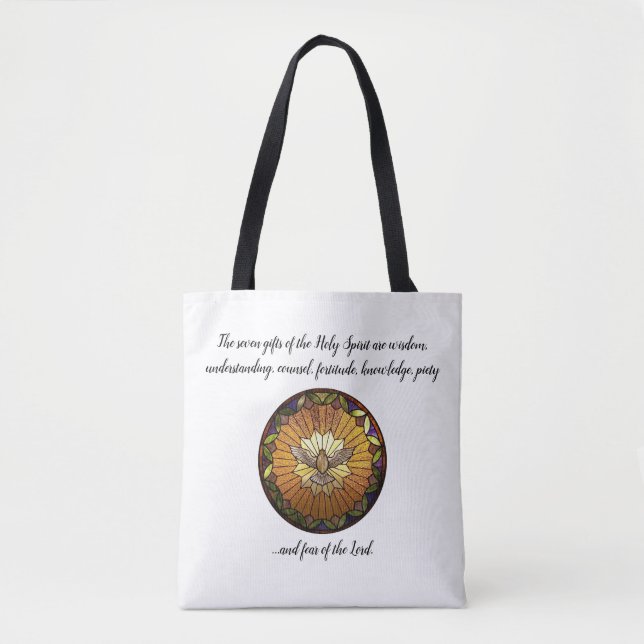Helige Ande Totebag Tygkasse (Framsida)