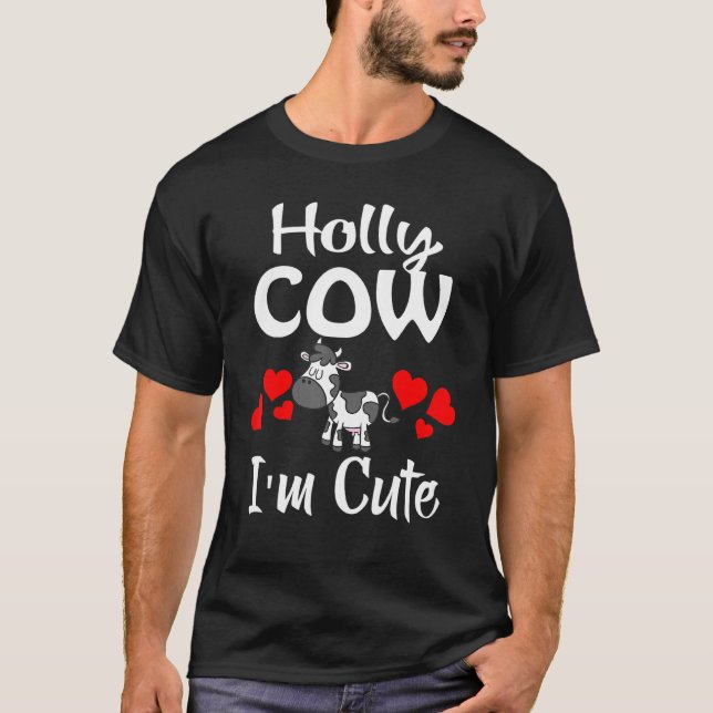 Helige ko jag är söt t shirt (Framsida)
