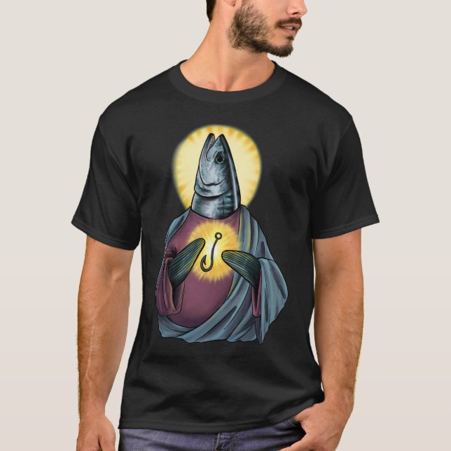 Helige makrill! t shirt (Framsida)