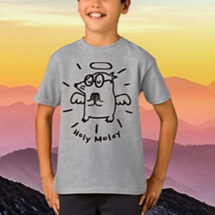 Helige Moly Rolig ängla-mollunge barntröja T Shirt