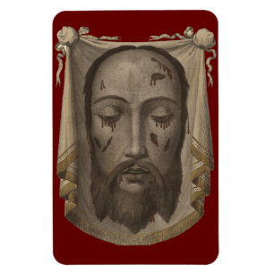 Heligt ansikte av den Jesus magneten Magnet