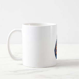 Heligt hjärta Vintage gravyr Religiös vektor De Kaffemugg