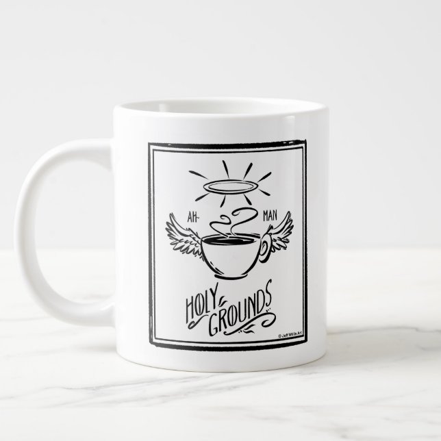 HELIGT KAFFE JUMBO MUGG (Vänster)