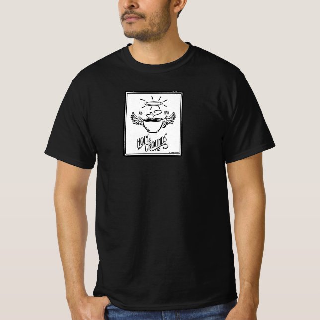 HELIGT KAFFE T SHIRT (Framsida)