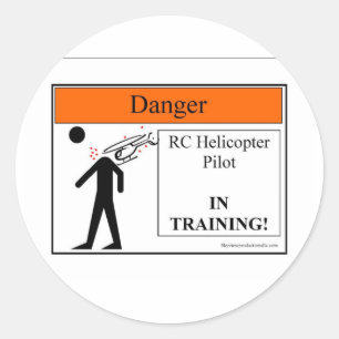 heliintrainingjpg runt klistermärke