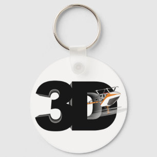 helikopter 3d nyckelring