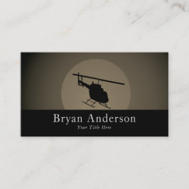 Helikopter - Affärskortet Luftfart Visitkort