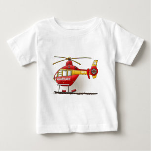 Helikopter Ambulance Baby T-Shirt