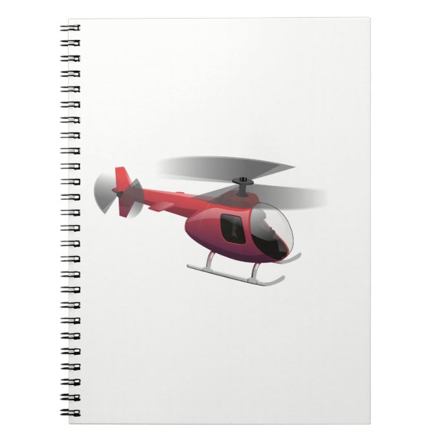 Helikopter Anteckningsbok (Framsidan)