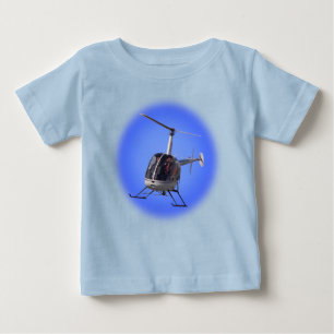 Helikopter Baby Shirts Chopper Infant Toppar T Shirt
