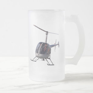 Helikopter Beer Glass Flies Chopper Mugg Steins