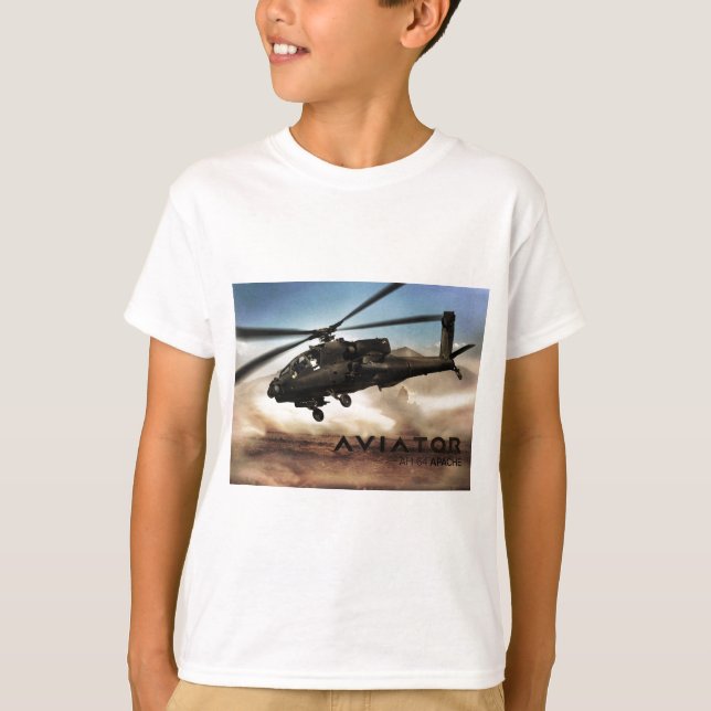 Helikopter för AH-64 Apache Tee (Framsida)