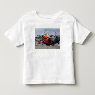 Helikopter för delfin som MH-65 kraschas på Arca Tee Shirt