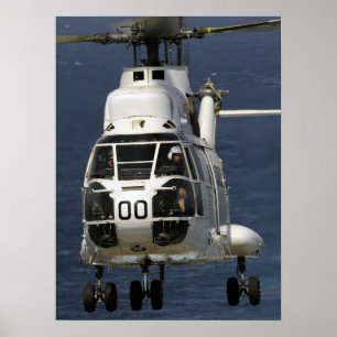Helikopter för puma SA-330 Poster