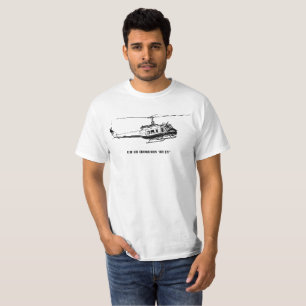 Helikopter för UH-1H Huey T-shirt