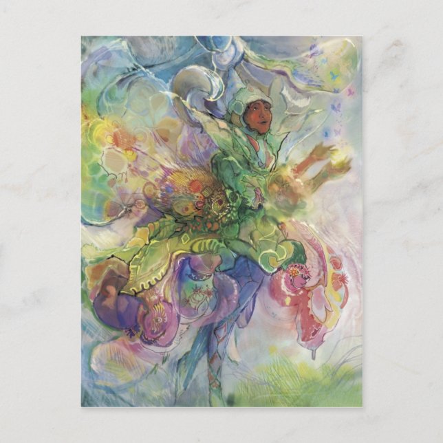 Helikopter Hat*** Vykort (Framsida)