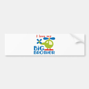 Helikopter I Kärlek min storebror Brother Bildekal