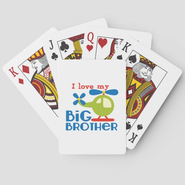 Helikopter I Kärlek min storebror Brother Spel Kort (Baksidan)