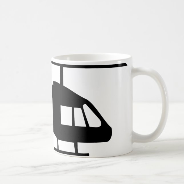 Helikopter Kaffemugg (Höger)