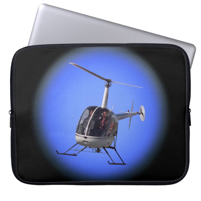 Helikopter Laptop sleeve Helicopter Tablet Fodral (Framsidan)