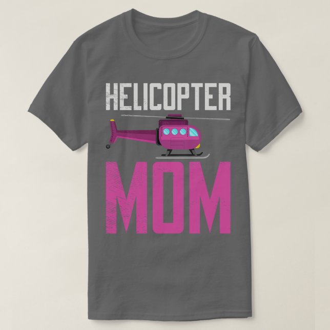 Helikopter Mamma Hovering Children Loving Mor T Shirt (Design framsida)