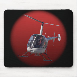 Helikopter Mousepad Flies Chopper Helicopter Gift Musmatta