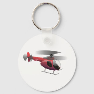 Helikopter Nyckelring