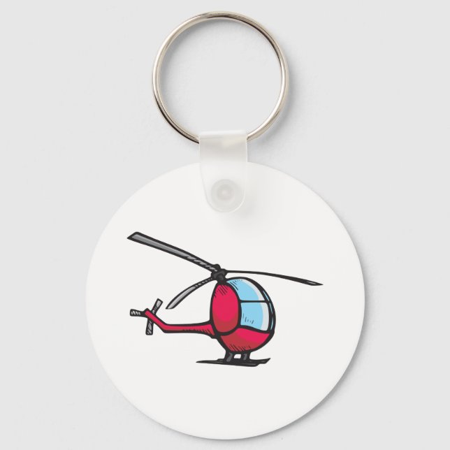 Helikopter Nyckelring (Framsida)