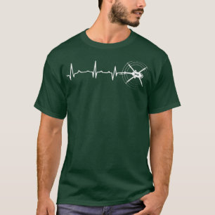 Helikopter Pilot Heartslag T Shirt