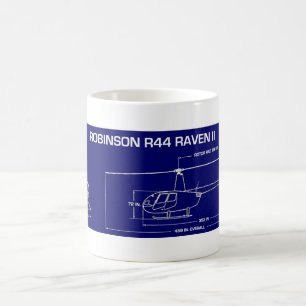 Helikopter R44 Kaffemugg