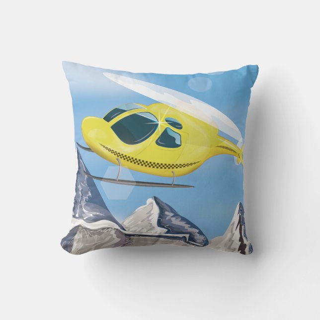 Helikopter Räddning Kudde (Framsida)