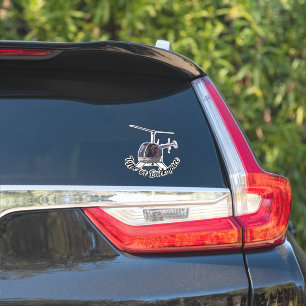 Helikopter Stickers Roligt Helicopter Gift & Stick Klistermärken