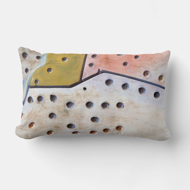 Helikopter Struktur Pillow Lumbarkudde (Framsida)