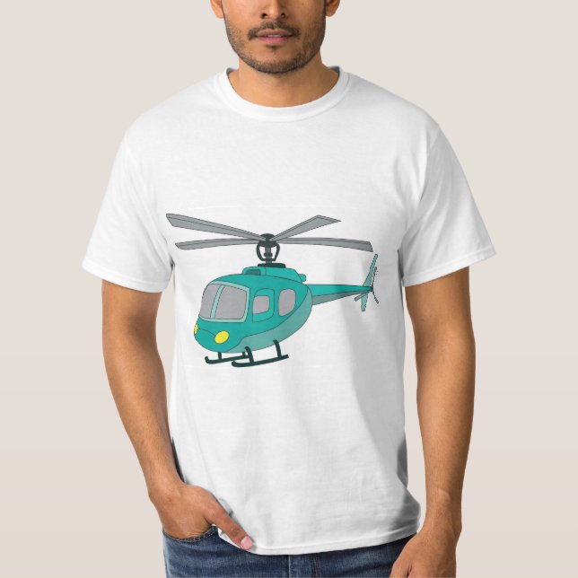 Helikopter T Shirt (Framsida)