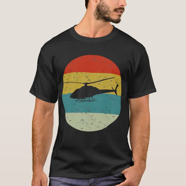 helikopter t shirt (Framsida)