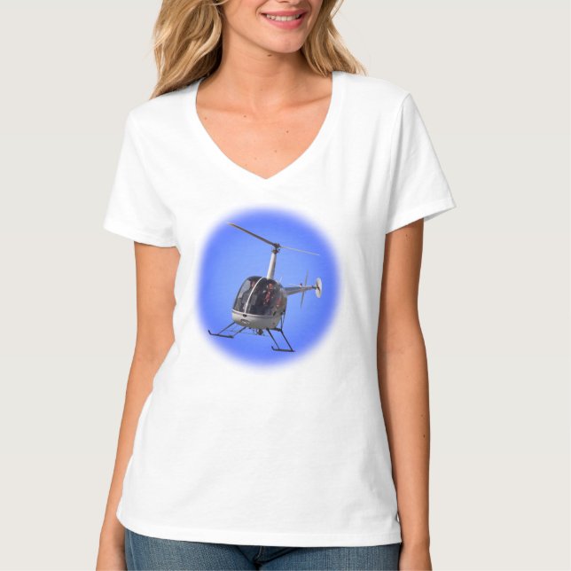 Helikopter T-shirts Coola Womens Chopper Tees (Framsida)