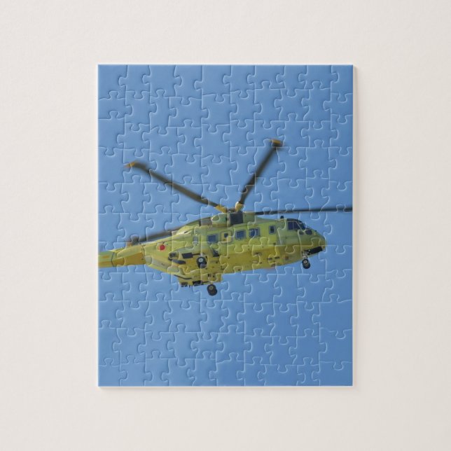 Helikopter till islesna av Scilly Pussel (Vertikal)