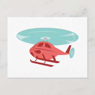 Helikopter Vykort