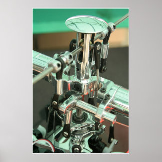 Helikopterarbetena Poster