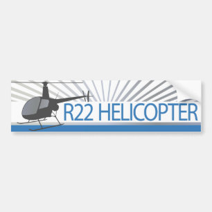 Helikopterflygplan Bildekal