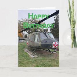 Helikopterflygplan, Coola Aviation Birthday Kort