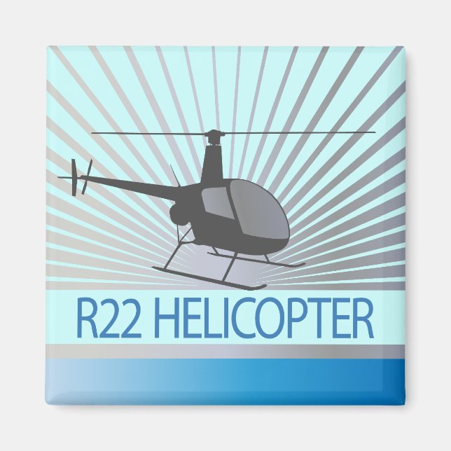 Helikopterflygplan Magnet (Framsidan)