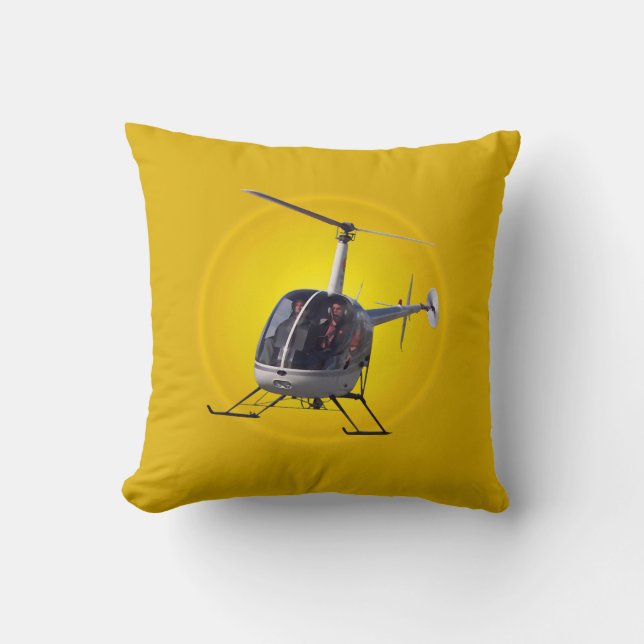 Helikopterfyllning Coolan Flöde Helikopterfyllning Kudde (Framsida)