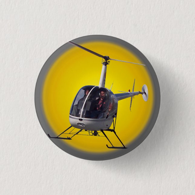 Helikopterknapp/Fäst Coola Helicopter-knapp Knapp (Framsida)