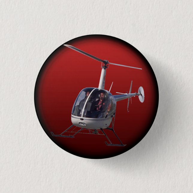 Helikopterknapp/Fäst Coola Helicopter-knapp Knapp (Framsida)