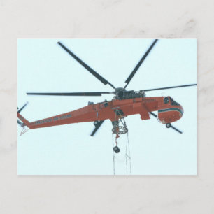 Helikopterkran Vykort