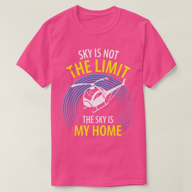 Helikopterpilot 2 t shirt (Design framsida)