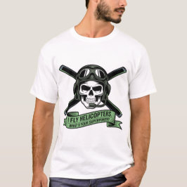 Helikopterpilot Kalle Emblem – Jag Flyger Helikopt T Shirt