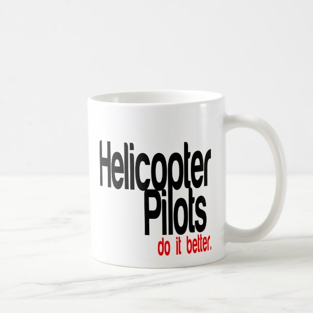 Helikopterpiloter gör det bättre kaffemugg (Höger)