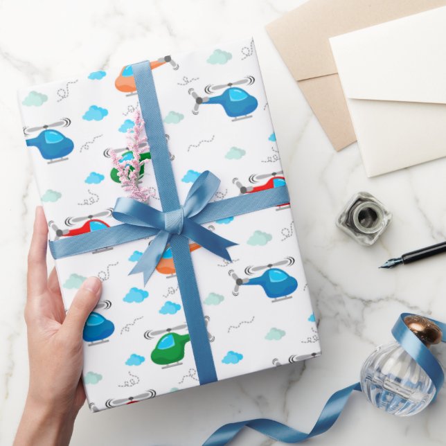 Helikopterpresentpapper, Flygplanspresentpapper Presentpapper (Gifting)
